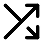 Shuffle SVG Icon
